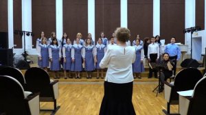 Детский хор "Млада" И. Хрисаниди, сл. А. Михеева "Среднерусская заря"