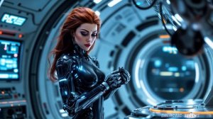 Galactic Sirens Mix Vol.5 – Synthwave Techno Journey   Cinematic AI Music Set 4K