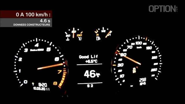 Audi RS3 Sportback acceleration from 0-100 km/h [HD] смотреть онлайн