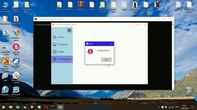 Avalonia UxSplitView Menu
