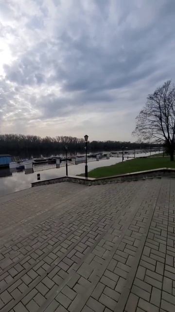 Разлив реки в Гомеле. Утро 8 апреля #паводок смотреть онлайн