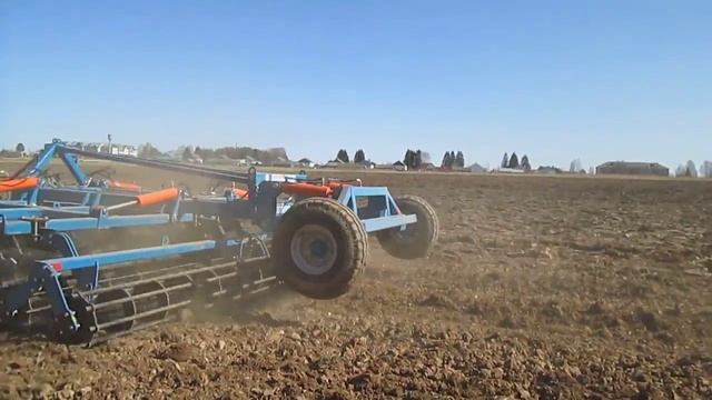 Запуск дискового агрегата ДА-6х2 ПБ "Бизон" (Ч.2) смотреть онлайн