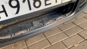 Замена поворотника на белый и решетку нижнию пассат б6