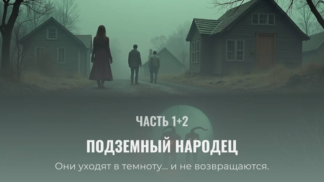 🎧 Аудиорассказ: "Подземный народец" | Они думали, что это просто страшилки для детей... | 2 Части