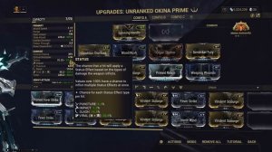 Warframe | Raw Power | Okina Prime