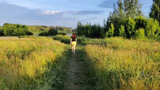 Через лес и посёлок на ☝️ Карпов пруд ❤️ смотреть онлайн