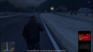 GTA V - Trevor & O'Neil Phone Call Before The Mission ''Crystal Maze"