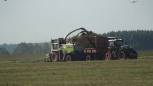 Заготовка сенажа в СЕМОЛ.