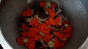 Жаркое из баранины в Афганском казане .