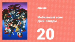 Мобильный воин Джи-Гандам 20 серия (аниме-сериал, 1994)