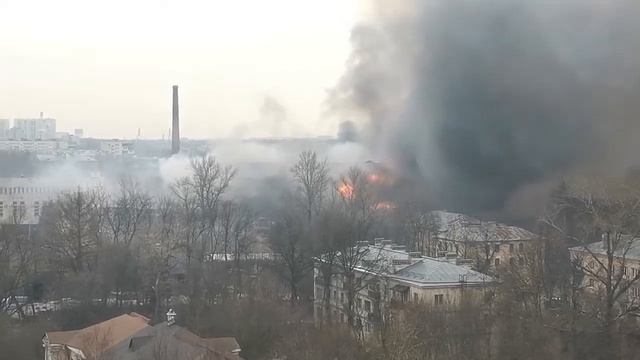 Горит завод в Санкт Петербурге смотреть онлайн