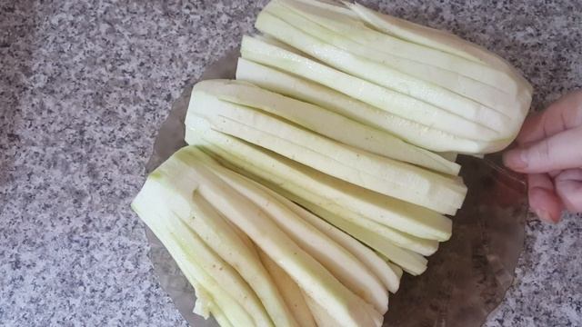 Жареные кабачкибыстро и вкусно