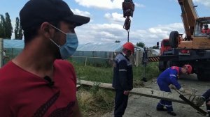 Работа Россетей после урагана