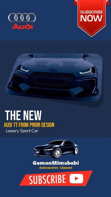 The 2023 2024  Audi TT from Prior Design смотреть онлайн