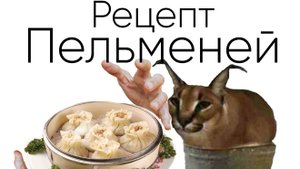 Рецепт пельменей от кота Шлепы