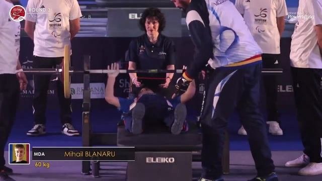 Blanaru Mihail | Sharm El Sheikh 2024 Para Powerlifting World Cup | Men's Up To 49 Kg | ROOKIE