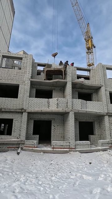 Работа каменщиков зимой смотреть онлайн