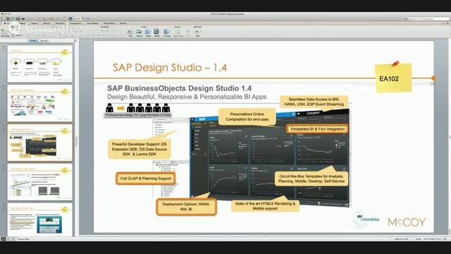 BI SAP TechEd  D-Code Recap