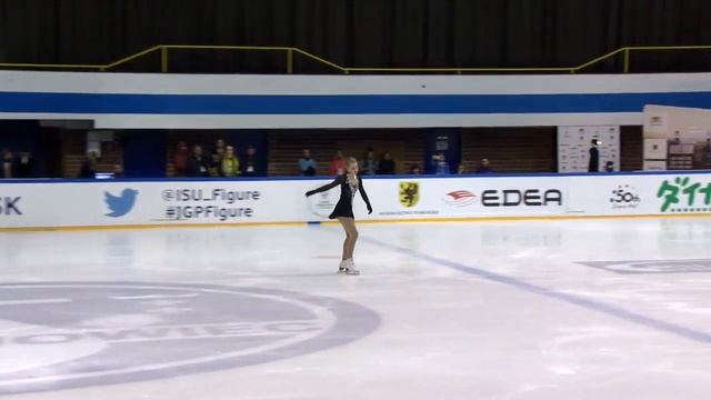 Eva IAKOVLEVA KGZ Ladies Short Program - GDANSK 2017 смотреть онлайн