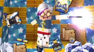 Масштабный прокрут "мяу" ивента! Получил фулл мяу сет??!!! Скай блок блокмен го