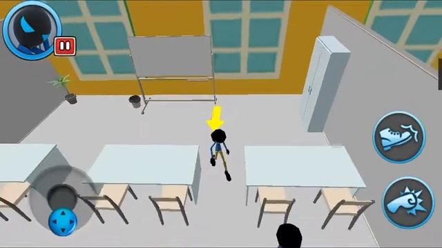 Stickman Highschool Escape | Android Gameplay [HD] (by GENtertainment Studios) | Chapter 1 - Level