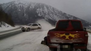 Невероятно удачные случаи на дороге