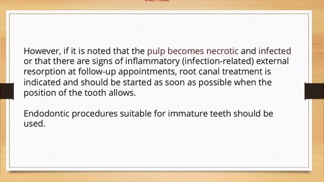Dental trauma. Intrusive luxation смотреть онлайн