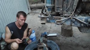 МТЗ снова "82". Восстановили передний мост на турбо МТЗ.