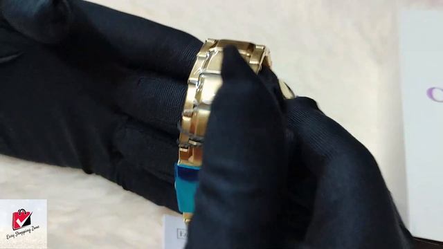 CURREN 8384 Golden Chain Watch || Easy Shopping Zone || Bangla Watch Tutorial ||