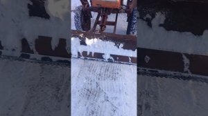 испытания переднего отвала на т25  работает хорошо