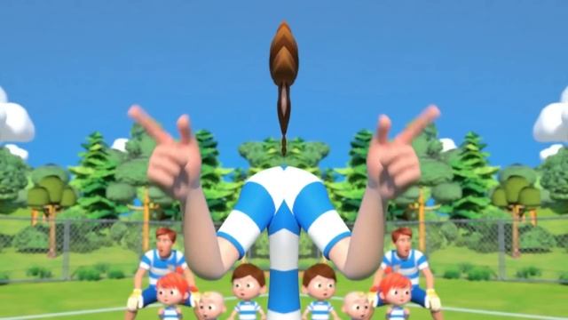 4 Soccer Tricks with CoComelon Heroes for Kids MOM Scored a Goal, I Do Sound Variations In 56 Secon смотреть онлайн