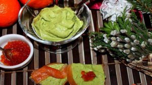 Паста из авокадо с рукколой и крем - сыром