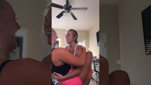 #liftcarry | Short girl lift and carry her tall heavy friend | #stronggirl #piggyback