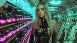 Star Babes – Neon Horizon   Retro-Futuristic Synthwave   Cosmic Sci-Fi AI Video