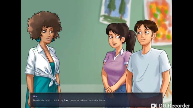 (Summertime Saga) [version - 16.1] Part 1 of Miss Ross Quest The art Teacher