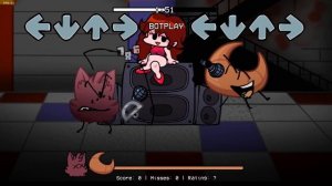 FNF Playtime, но поют Брялок и Курасан