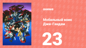 Мобильный воин Джи-Гандам 23 серия (аниме-сериал, 1994)