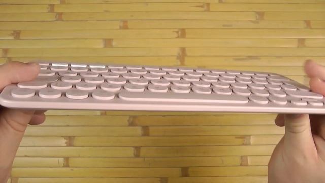 Розпаковка Logitech K380 Multi-Device Bluetooth UA Rose 920-009867