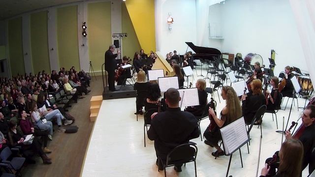 А. Вивальди. I часть (Allegro) из Концерта для двух виолончелей (RV 531), дирижёр: Анатолий Рыбалко.