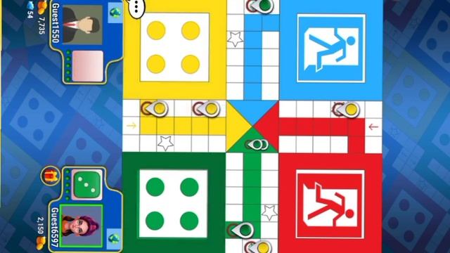 ASMR LUDO KING | Dominate the Board Play Ludo King with 4 Players for Maximum Fu #ludogameplay #19