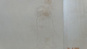 Тиснение (резьба) по натуральной коже Кролик Handcrafted Carving leather Rabbit