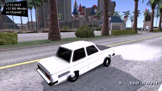 ZAZ 968 Avtosh style ✪ for GTA SA  PC Realistic Graphics  MOD _REVIEW