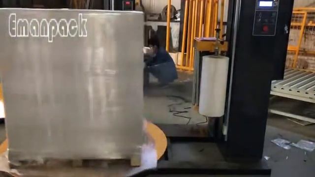 Economical pallet stretch wrapping solution and cheap pallet wrapper смотреть онлайн
