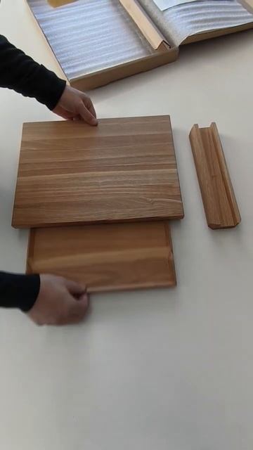 DR1BT Разделочная доска на подставке с большой тарелками смотреть онлайн