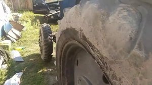 Установка кабины на Т-40