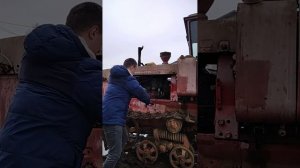 Запуск двигателя дт-75