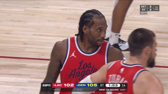 WILD OT ENDING! Nuggets vs Clippers Game 1   | April 19, 2025