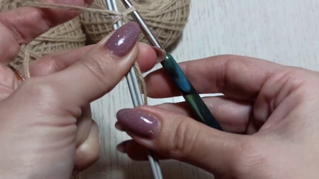 УДОБНЫЙ НАБОР ПЕТЕЛЬ! ОТ КОНЧИКА НИТИ! КРЮЧОК В ПОМОЩЬ. смотреть онлайн