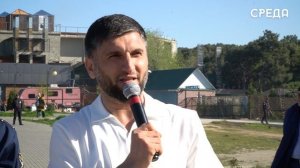 Торжественное поднятие Знамени Победы прошло в Каспийске в рамках акции "Равнение на флаг»