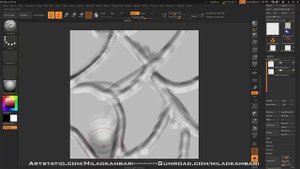 Zbrush Free Tutorial-Creating Tileable Alphas